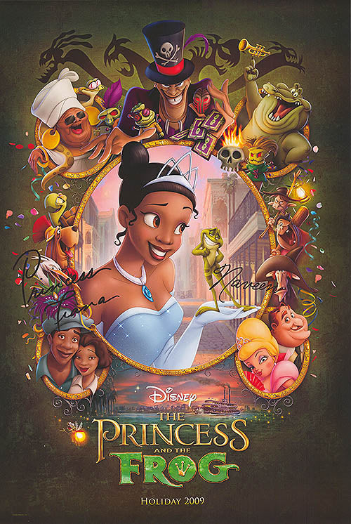 The Princess and the Frog movie poster